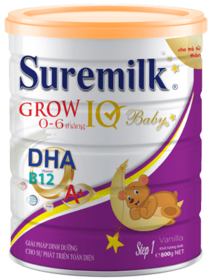 SẢN PHẨM DINH DƯỠNG SUREMILK GROW IQ BABY
