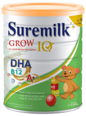SẢN PHẨM DINH DƯỠNG SUREMILK GROW IQ